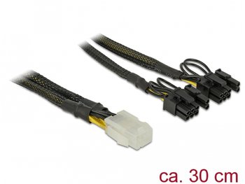 Kabel pci express DELOCK, 0.3 m - Delock