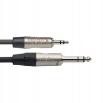 KABEL POŁĄCZENIOWY STAGG NAC1MPSPSR 1M 2 X MINI JACK STEREO 6 3MM 3 5MM Stagg