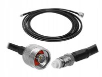 Kabel Przedłużacz Przewód do Anten LTE GSM 5G 5m wtyk N / gniazdo FME H155 LTC