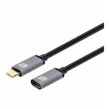 Kabel/Przedłużacz Techly USB-C 3.2 Gen2 M/F 1m czarny - Techly