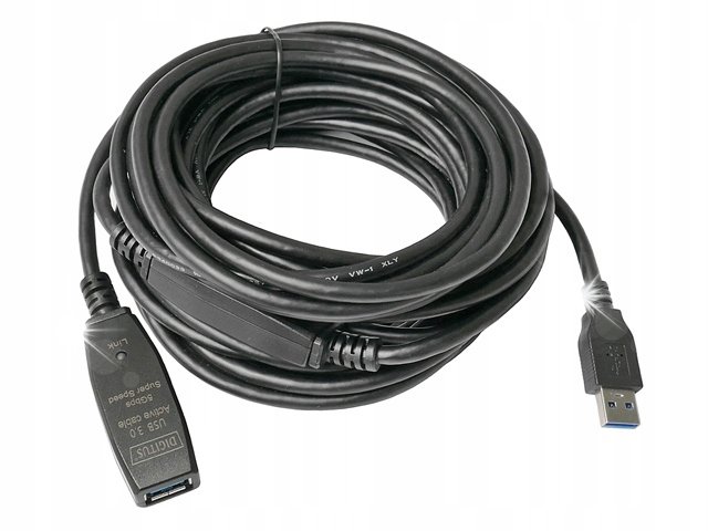 Kabel przedłużający aktywny DIGITUS DA-73105 USB 3.0 10m - Inna marka ...
