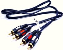 KABEL PRZEWÓD 2XRCA - 2XRCA CHINCH 2- RCA łezka 3m RK230 CINCH X 2  VITALCO VITALCO