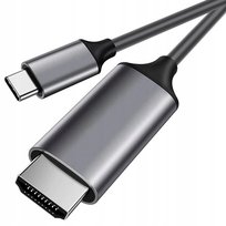 KABEL PRZEWÓD ADAPTER PRZEJŚCIÓWKA USB-C 3.1 TYP C DO HDMI 4K MHL 200cm