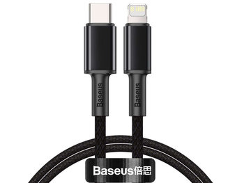 Kabel przewód Baseus USB-C Type C na Lightning PD 20W 1m Grey - Baseus