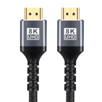 KABEL PRZEWÓD HDMI 2.1 8K ULTRA HIGH SPEED 4K UHD OPLOT 2 METRY 2M