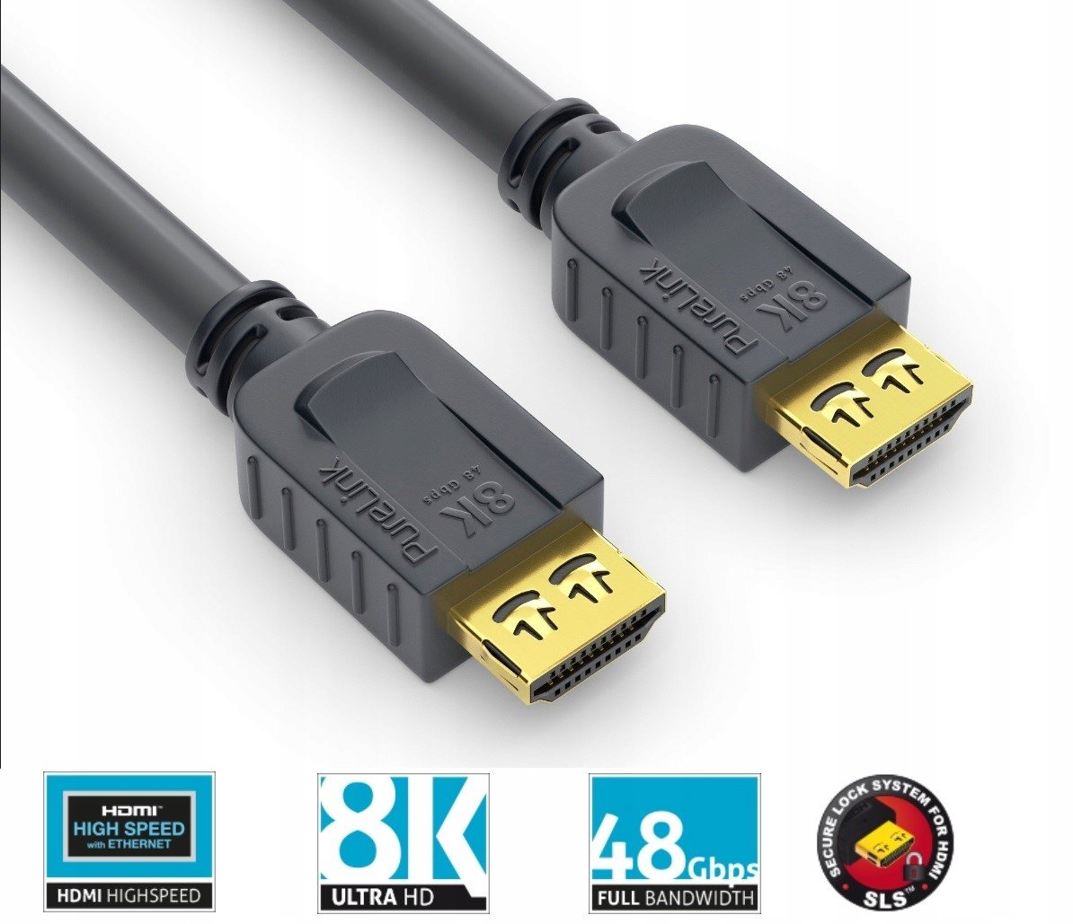 KABEL PRZEWÓD HDMI - HDMI 2.1 8K UHD-2 SLS 48Gbps PURELINK PI1010-030 ...