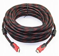 Kabel Przewód HDMI-HDMI 5m 3D 4K Full HD w oplocie 5 m