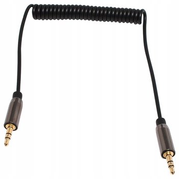 Kabel przewód Jack 3,5mm BLOW spirala audio AUX 1m - Blow