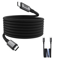 KABEL PRZEWÓD MAGNETYCZNY USB-C-USB-C 100W SZYBKIE ŁADOWANIE PD 4K 60Hz 1M