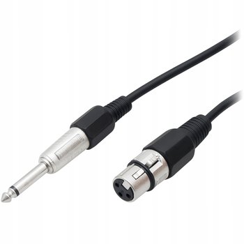 Kabel przewód mikrofonowy JACK 6,3 - XLR 3m - Blow