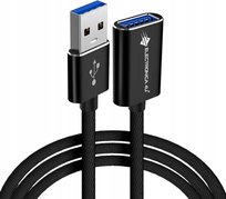 Kabel Przewód Przedłużka Przedłużacz Usb A 2.0 480Mb/S Męski Do Żeński 3M
