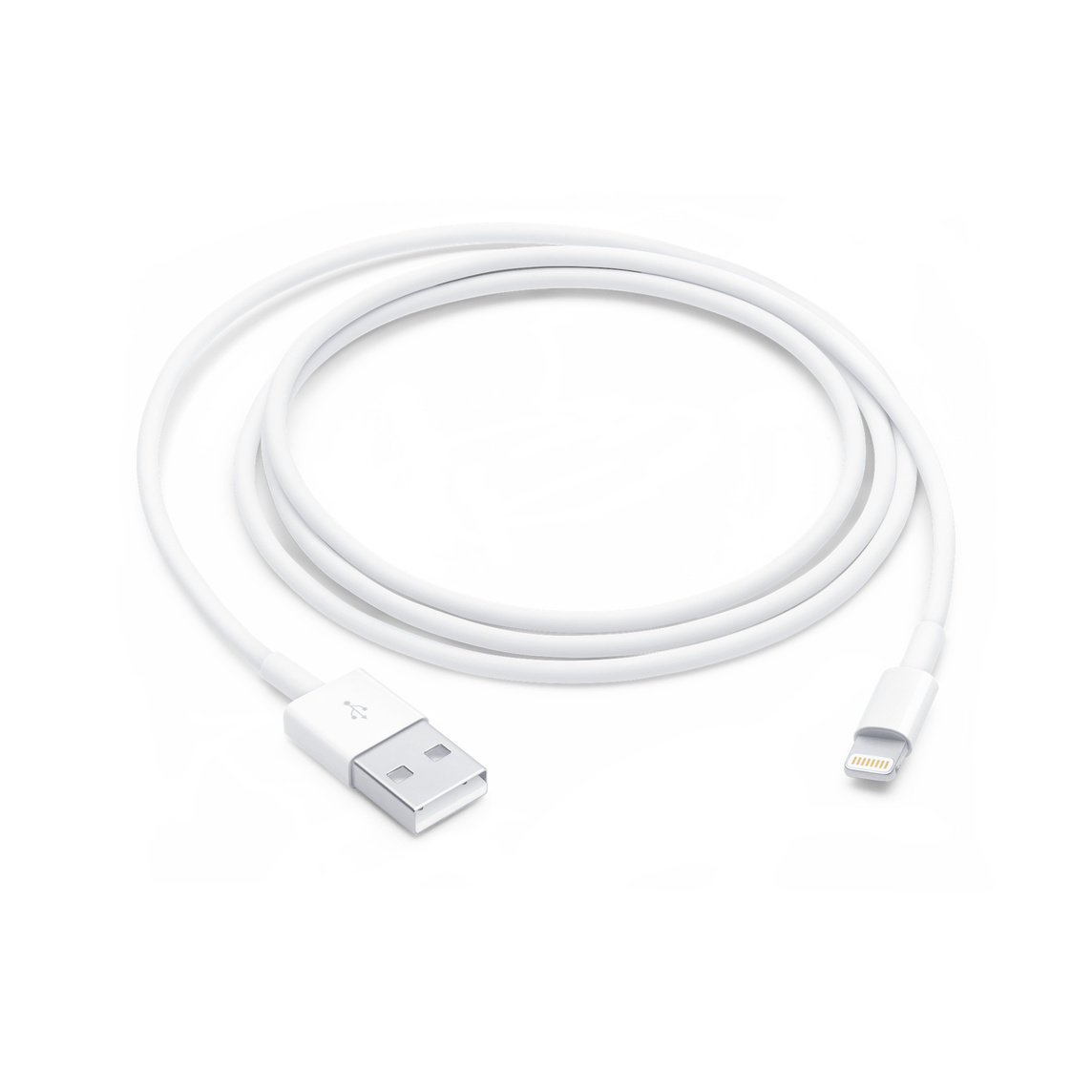 Zdjęcia - Kabel  przewód USB-A - Lightning 1m biały