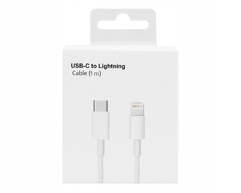 Фото - Кабель Kabel przewód USB-C - Lightning 1m 100W biały