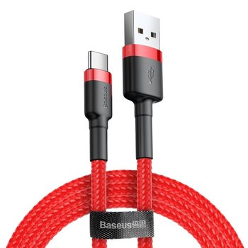 Kabel przewód USB / USB-C QC3.0 2A 3M  Baseus Cafule Cable wytrzymały nylonowy  - Baseus