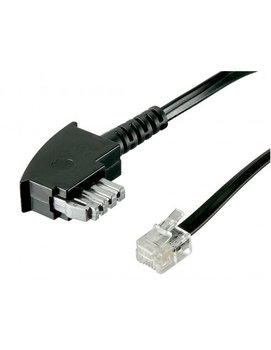 Kabel przyłączeniowy TAE-N 4-pinowy - Długość kabla 10 m - Goobay