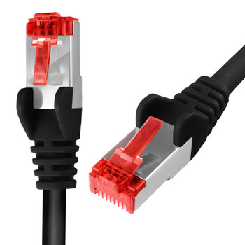 Kabel Rj45 Cat 6 S/Ftp Awg27 Lszh Czarny 2M - Spacetronik