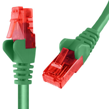 Kabel Rj45 Cat 6 U/Utp Awg24 Zielony 5M - Spacetronik