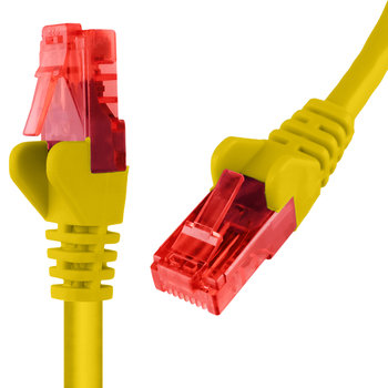 Kabel Rj45 Cat 6 U/Utp Awg24 Żółty 1M - Spacetronik