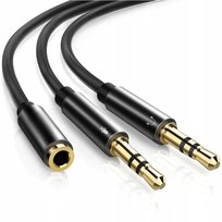 KABEL ROZDZIELACZ MINI JACK AUX MIKROFON SŁUCHAWKI Inna marka