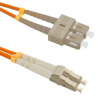 Kabel SC/UPC-LC/UPC QOLTEC, 2 m - Qoltec