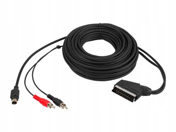 Kabel SCART WTYK Euro S-Video 2 RCA (cinch) 7,5 m - Blow