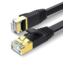 KABEL SIECIOWY LAN ETHERNET PŁASKI RJ45 SFTP CAT7 3m