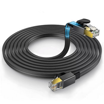 UGREEN NW150 Network Cable, Braided, Ethernet RJ45, Cat.7, F/FTP, 0.5m  Black