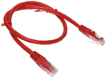 Kabel sieciowy LAN Ethernet RJ45 UTP CAT8c patchcord 0,5m CCA Cabletech - Cabletech