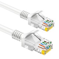 Kabel sieciowy Patchcord 5E | LAN, Ethernet UTP | RJ45-1M-Szary Interlook
