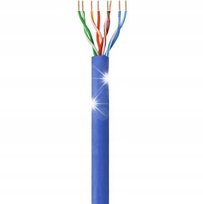 Kabel skrętka kat.6 UTP drut Box niebieska SOHO CCA ITP6-CCA-305-BL /305m Inna marka