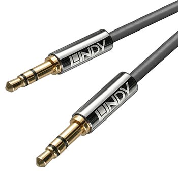 Kabel stereo LINDY mini jack 3.5 mm CROMO 35321, 1 m - Lindy