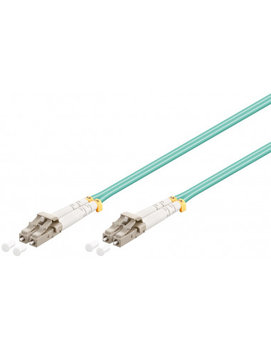 Kabel światłowodowy, Multimode (OM3) Aqua - Długość kabla 10 m - Goobay