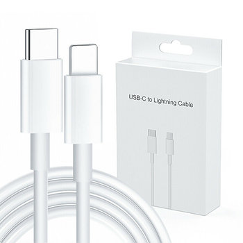 Kabel Tradebit, Przewód USB-C do LIGHTNING QC 3.0 PD SZYBKIE ŁADOWANIE - Tradebit