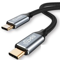 Kabel Tradebit, Przewód USB-C USB-C 3.1 Power Delivery 100W Qc 4.0 5A 2M