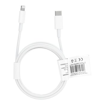 Kabel Typ C do iPhone Lightning 8-pin Power Delivery PD18W 2A C973 biały 2 metry - Inny producent