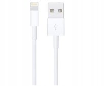 Kabel typ USB- Apple Lightning 1m biały