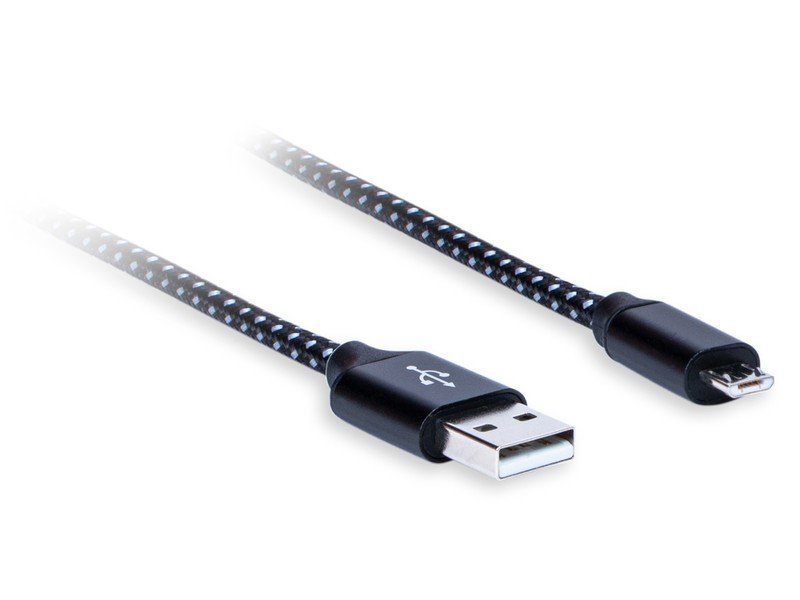 Фото - Кабель Kabel USB 2.0 A - Micro-B, AQ Premium Długość: 1,0m