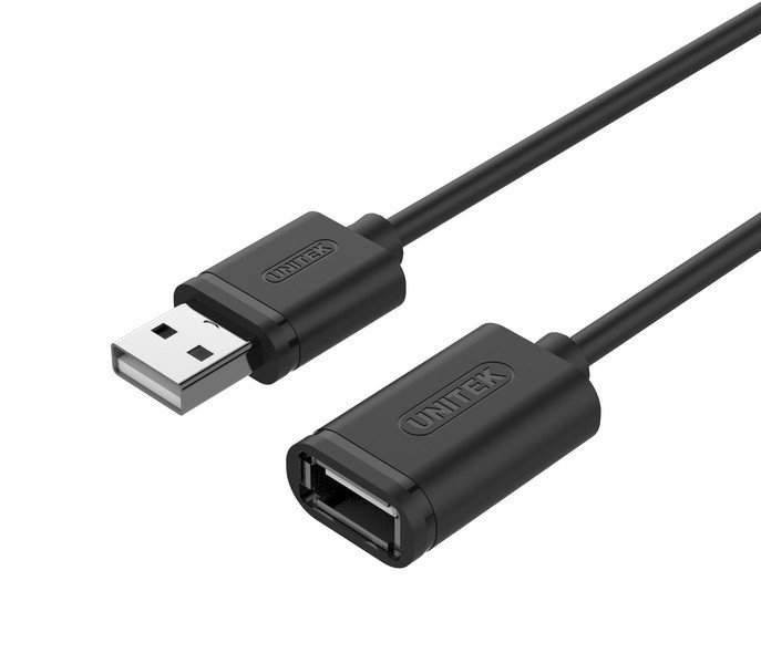 Kabel USB 2.0 UNITEK Y-C428GBK, 1 m