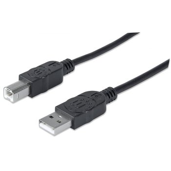 Kabel USB A-B M/M Manhattan USB 2.0 Hi-Speed 3m - Manhattan