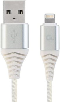 Kabel USB-A - Lightning GEMBIRD Premium CC-USB2B-AMLM-2M-BW2, 2 m - Gembird