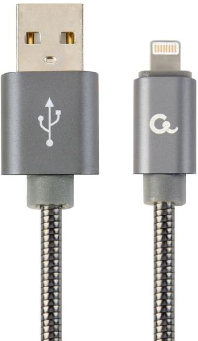 Фото - Кабель Gembird Kabel USB-A - Lightning  Premium CC-USB2S-AMLM-2M-BG, 2 m 