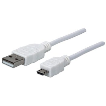 Kabel USB-A / Micro-B M/M Manhattan Hi-Speed 30cm - Manhattan