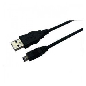 Kabel USB-A - miniUSB-B LOGILINK CU0018, 1.8 m - LogiLink