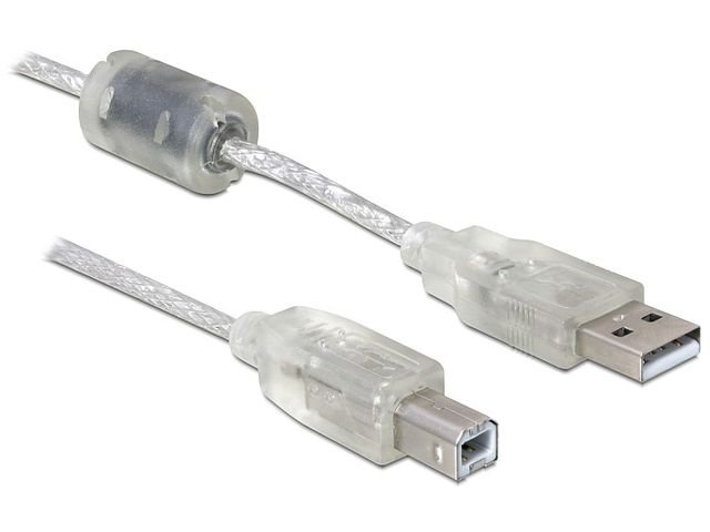 Фото - Кабель Delock Kabel USB-A - USB-B , 3 m 