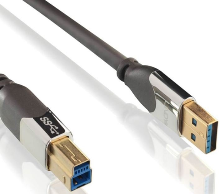 Kabel USB-A - USB-B LINDY Cromo 41611, 1 M - Lindy | Sklep EMPIK.COM