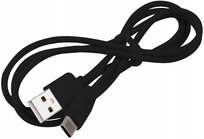 Kabel USB A - USB-C Krótki 0.5M Wydajny Przewód do Samochodu