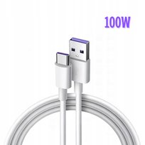 KABEL USB A - USB C SZYBKIE ŁADOWANIE 100W UNIWERSALNY PRZEWÓD 1M