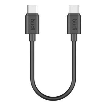 Kabel USB Budi 65W 25cm (czarny) - Budi