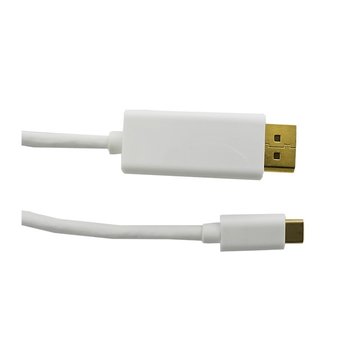 Kabel USB-C - DisplayPort QOLTEC 50413, 2 m - Qoltec