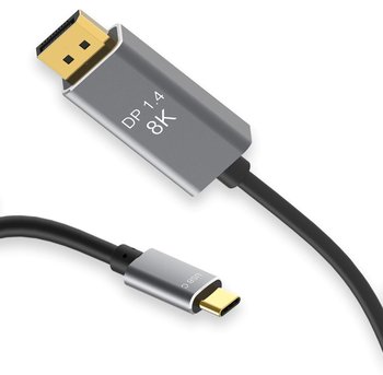 Kabel Usb-C Do Displayport 1.4 Dp 8K 30Hz 4K 2M - Tradebit
